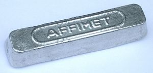 Aluminium ingot